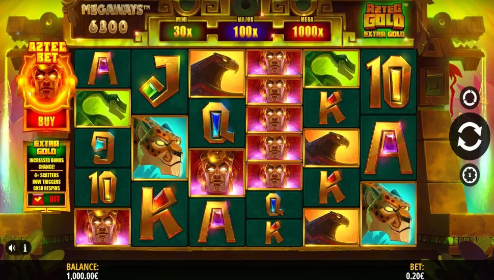 Aztec Gold Extra Gold Megaways