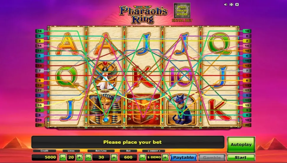 Book of Ra Pharaoh's Ring