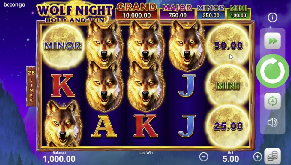Wolf Night Hold and Win